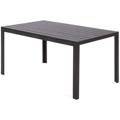 Outdoor Furniture Plastic Wood Dining Table