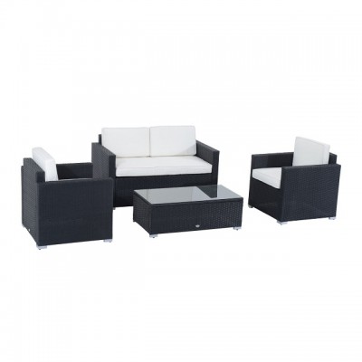 Outdoor Garden Rattan Sofa Set