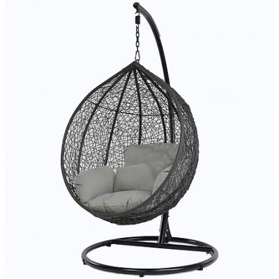 Garden Rattan/Wicker Furniture Egg Shape Swing Chair/ Patio Swing Chair