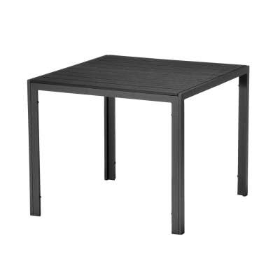 Outdoor Furniture Square Plastic Wood Dining Table