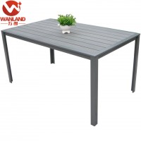 Modern design outdoor balcony teak wood dining table